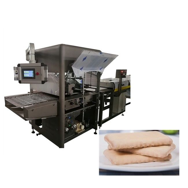 Stainless Steel Chocolate Enrobing Machine Automatic For Food / Beverage Industry 380V/415V