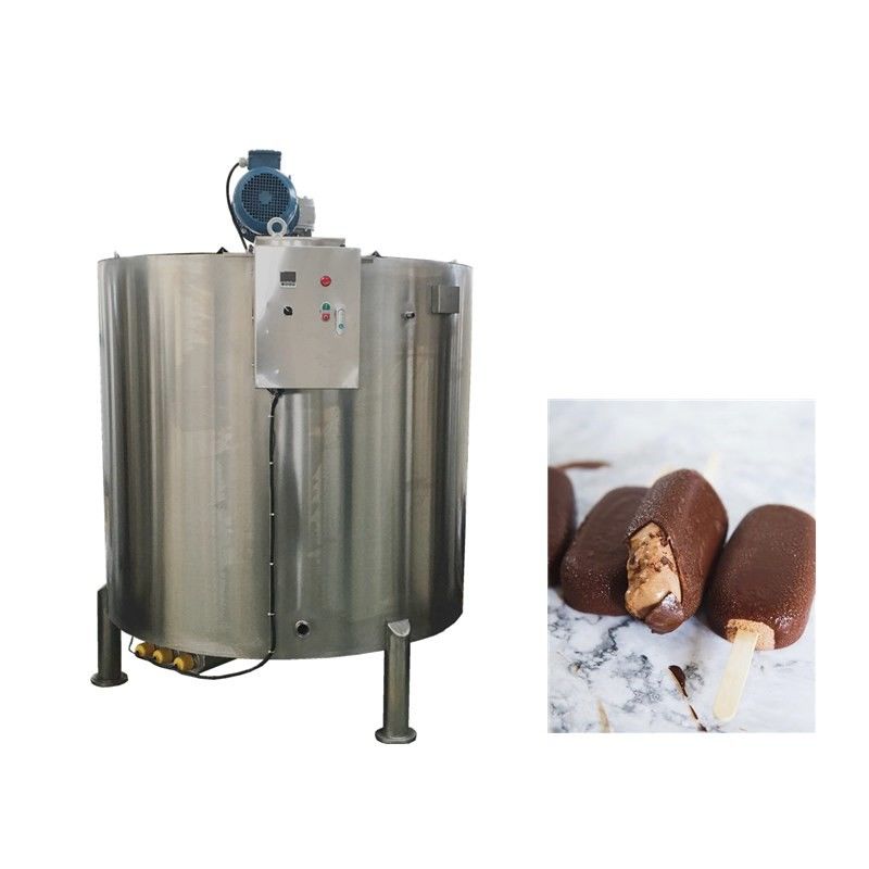 1000L Thermostat Adjusting SS 304 Chocolate Storage Tank Dia1250×1700mm