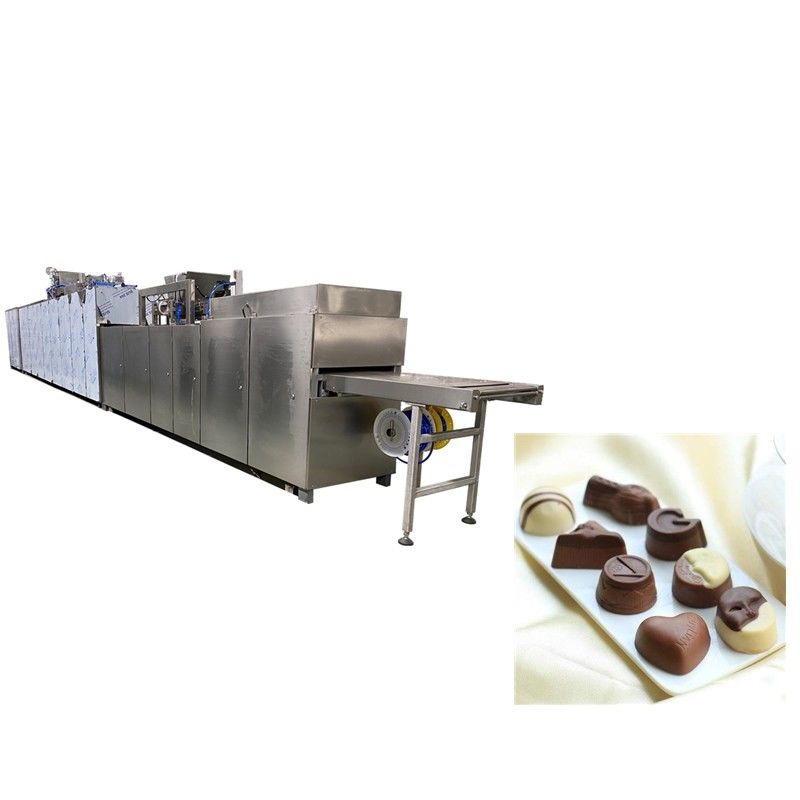 Pneumatic Depositor Stainless Steel Chocolate Moulding Machine 300kg/hour