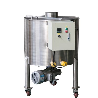 paslanmaz çelik 304 22.5rpm 30L çikolata depolama tankı