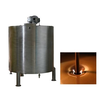 Toplu depolama 22.5rpm1000L çikolata depolama tankı
