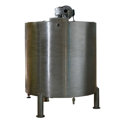 kakao kütle depolama 500L Çikolata erime tankları