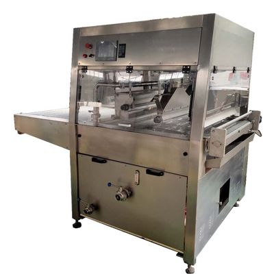İki Pompa Saf Çikolata Enrober 1200mm Genişliği 500kg/Saat