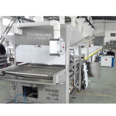 PLC kontrolü, tüp tipi değişkenli saf çikolata kaplama makinesi