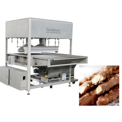 Kapalı meyve 1200mm çikolata enrobing makinesi