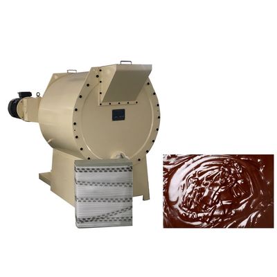 Saf Çikolata Kabuklu Makine 500kg/parti 20 - 25 Mikron Ezme