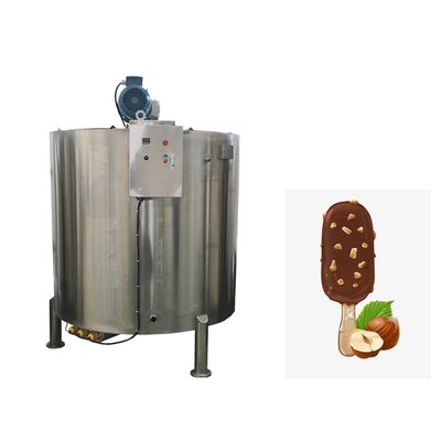 1000L Termostat Düzenleme SS 304 Çikolata Depolama Tankı Dia1250×1700mm