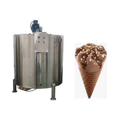 SS 304 Çikolata tutma tankı 1000L Fırıncılık üretimi için