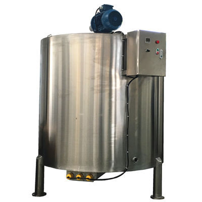 1000L Çift JKT Çikolata Tanki 22.5RPM