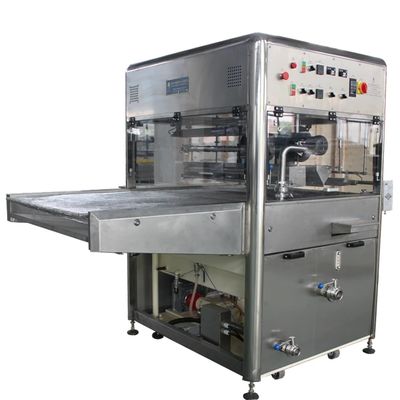 satın al Enrobing hattı Fudge Enrober 15M soğutma tüneliyle Copeland soğutma kompresörü PLC kontrol sistemi online manufacture